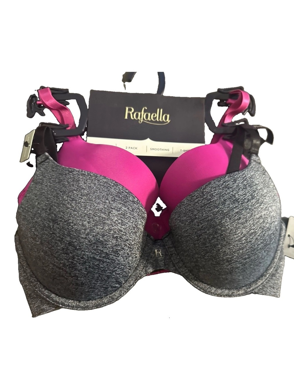 bras for women Rafaella 2 Pcs 2 Colors Size 36B